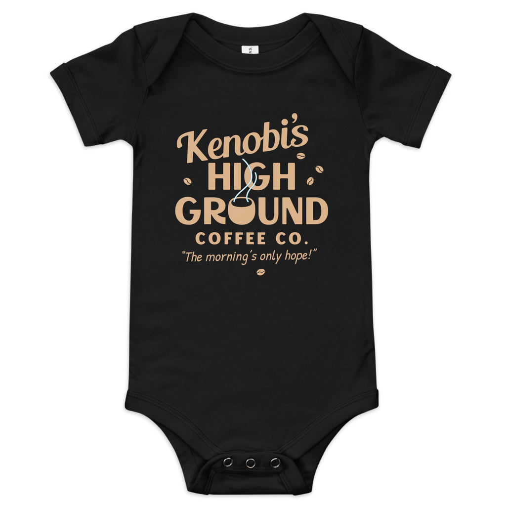 Kenobi's High Ground Coffee Co Kid's Onesie