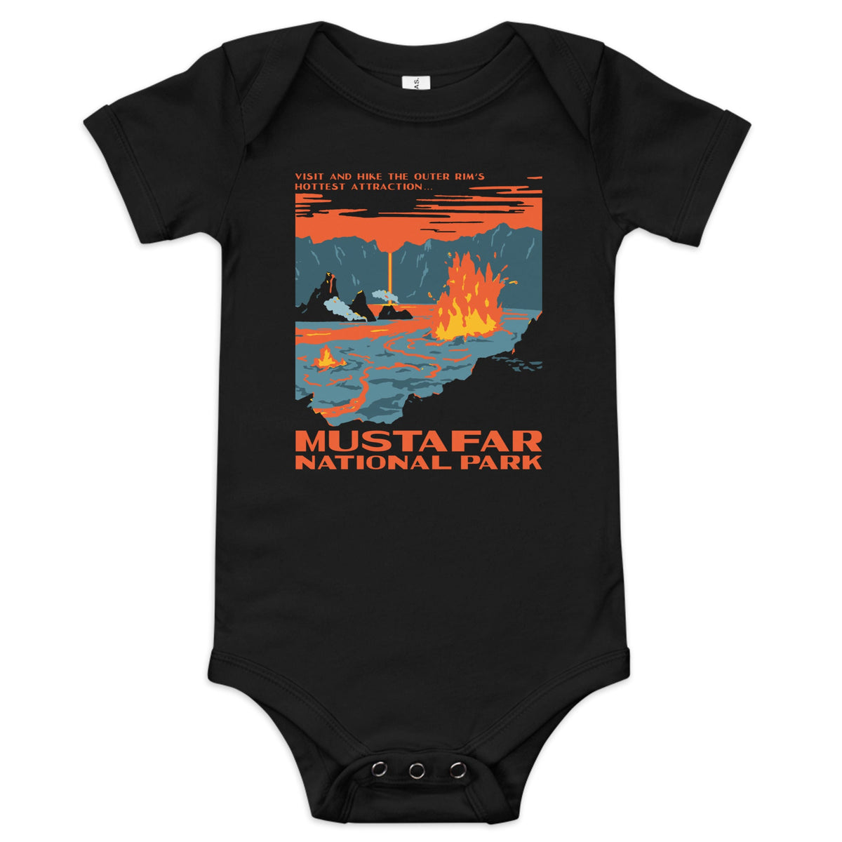 Mustafar National Park Kid's Onesie