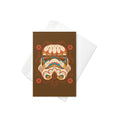 Sugar Skull Trooper Greeting Card