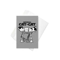 Cat-Cat Greeting Card