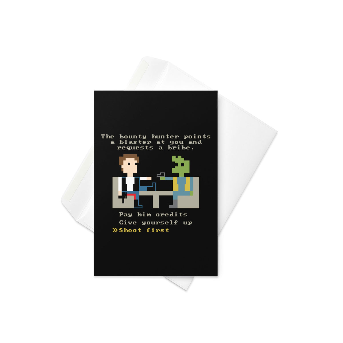 The Bounty Hunter Greeting Card
