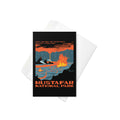 Mustafar National Park Greeting Card