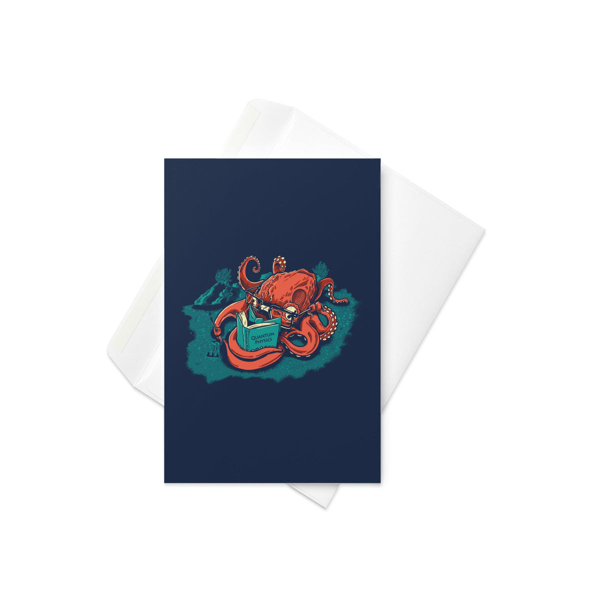 Octonerd Greeting Card
