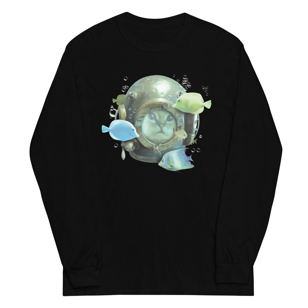 20,000 Purrrs Under The Sea Unisex Long Sleeve Tee product image 2