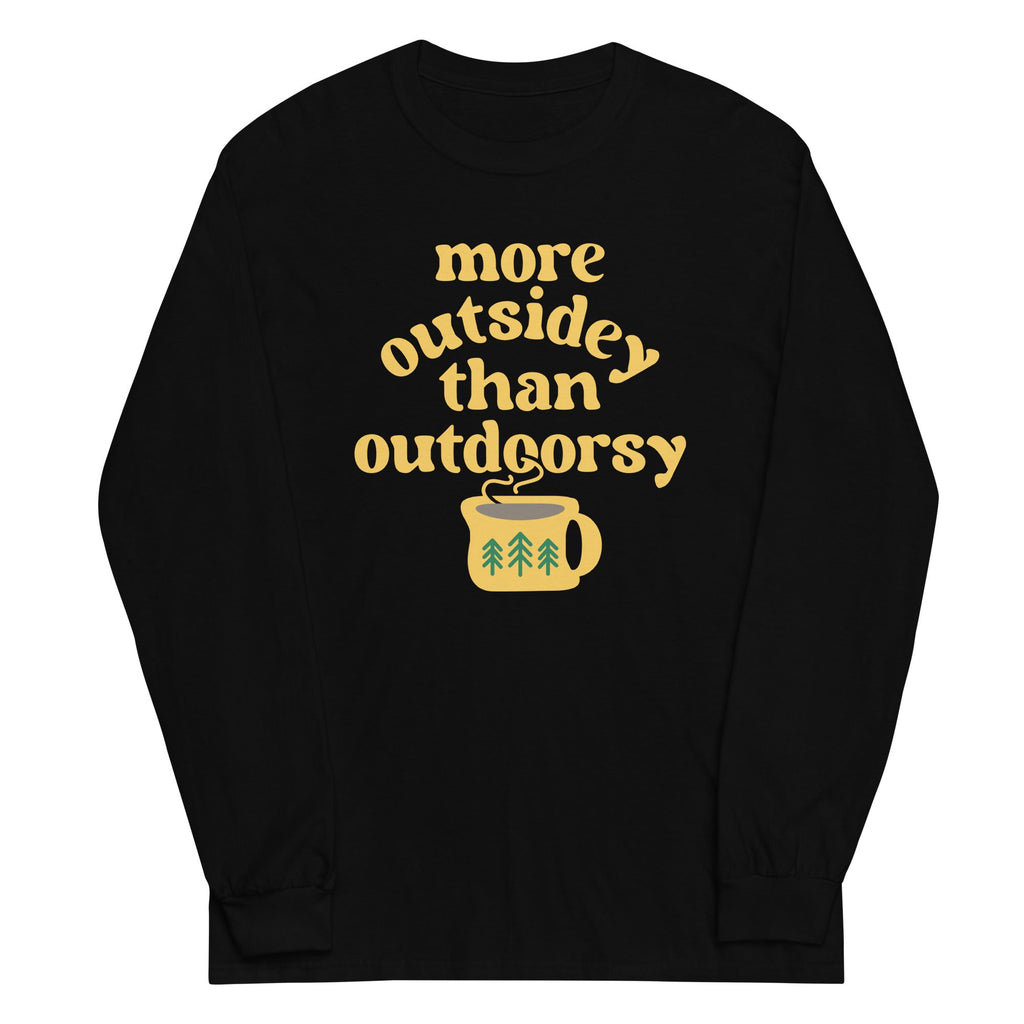 More Outsidey Than Outdoorsy Unisex Long Sleeve Tee product image 3