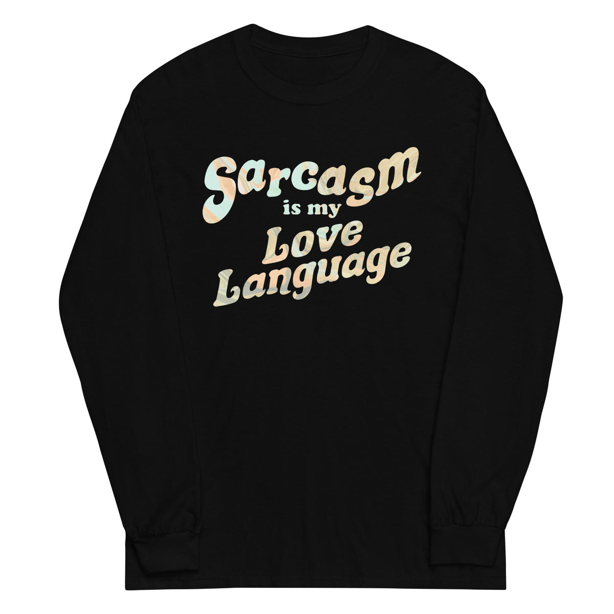 Sarcasm Is My Love Language Unisex Long Sleeve Tee product image 2