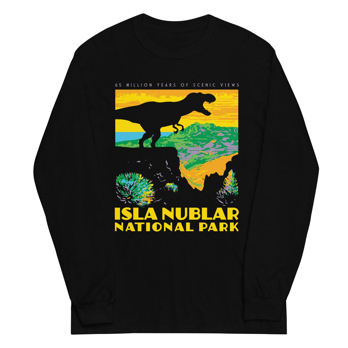 Isla Nublar National Park Unisex Long Sleeve Tee product image 1