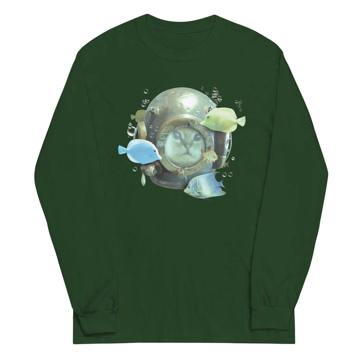 20,000 Purrrs Under The Sea Unisex Long Sleeve Tee product image 3