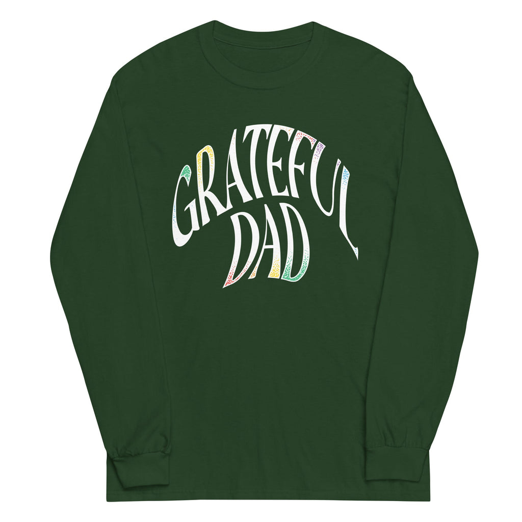 Grateful Dad Unisex Long Sleeve Tee product image 4