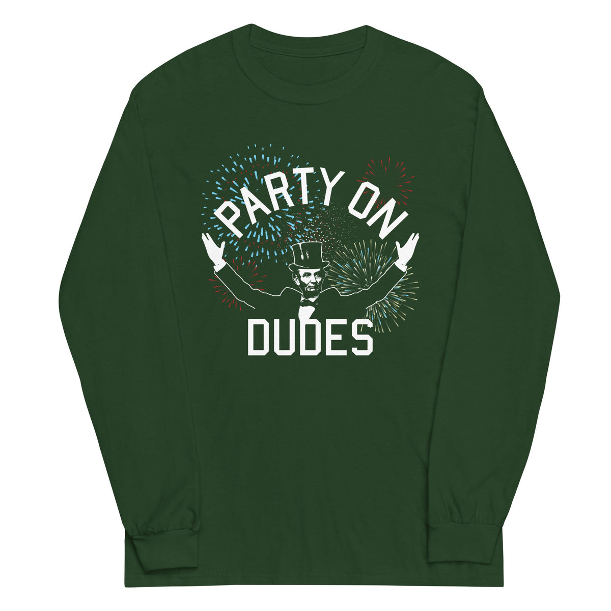 Party On Dudes Unisex Long Sleeve Tee product image 4
