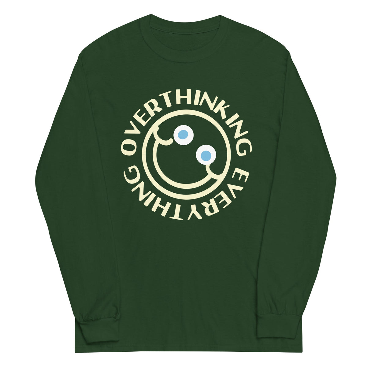Overthinking Everything Unisex Long Sleeve Tee product image 4