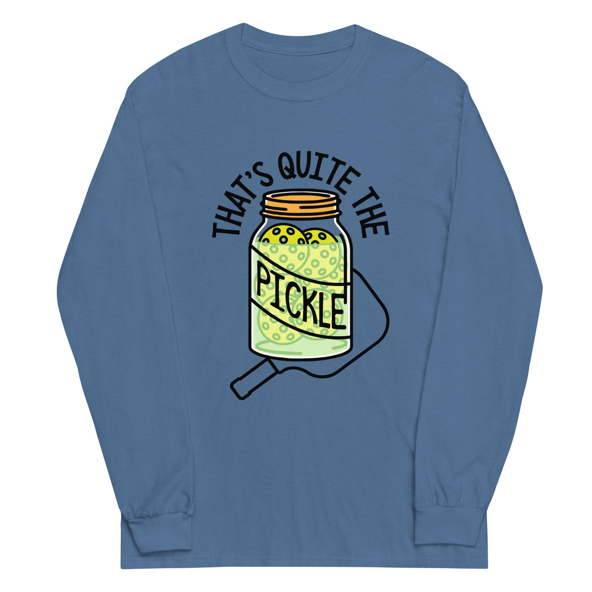 That's Quite The Pickle Unisex Long Sleeve Tee product image 2