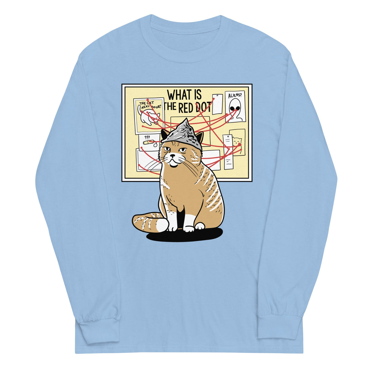 What Is The Red Dot? Unisex Long Sleeve Tee product image 4