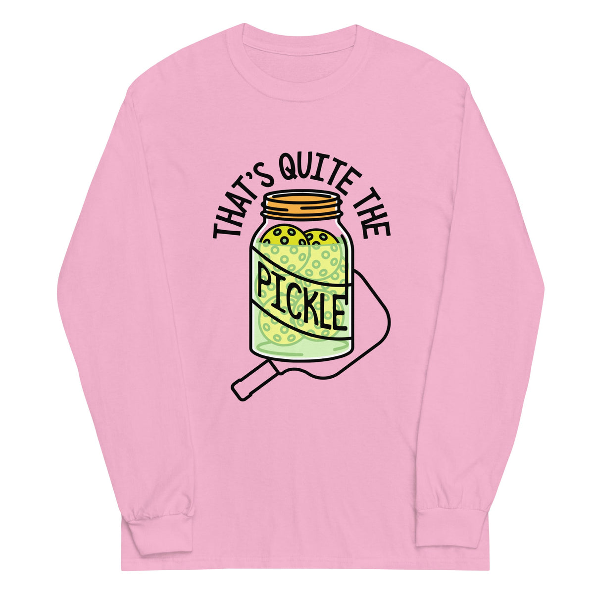 That's Quite The Pickle Unisex Long Sleeve Tee product image 5