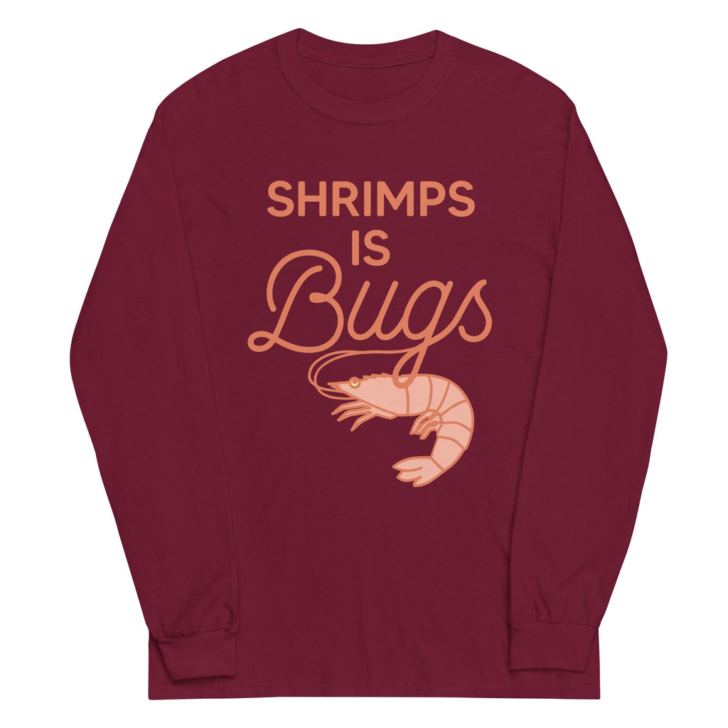 Shrimps Is Bugs Unisex Long Sleeve Tee product image 3
