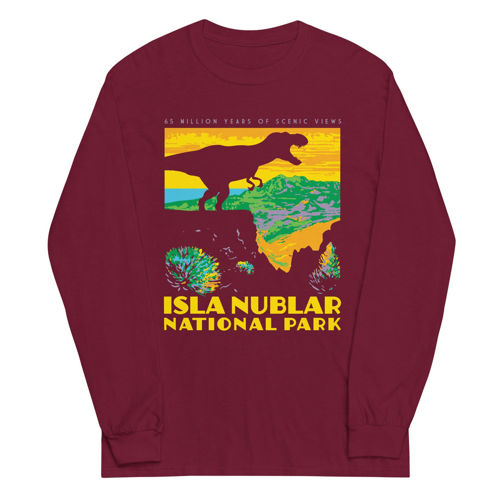Isla Nublar National Park Unisex Long Sleeve Tee product image 3