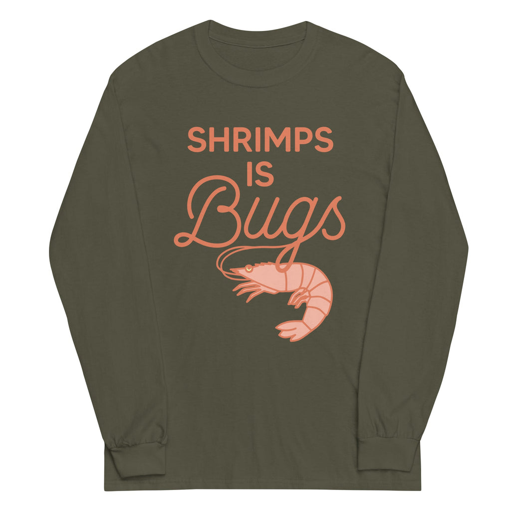 Shrimps Is Bugs Unisex Long Sleeve Tee product image 5
