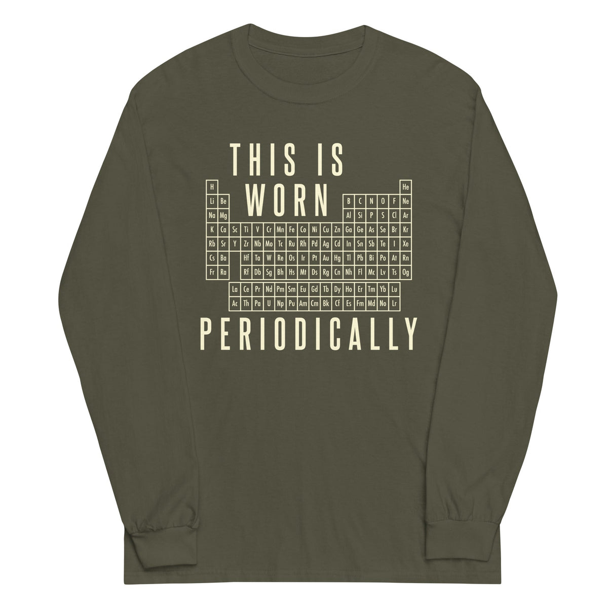 This Is Worn Periodically Unisex Long Sleeve Tee product image 6