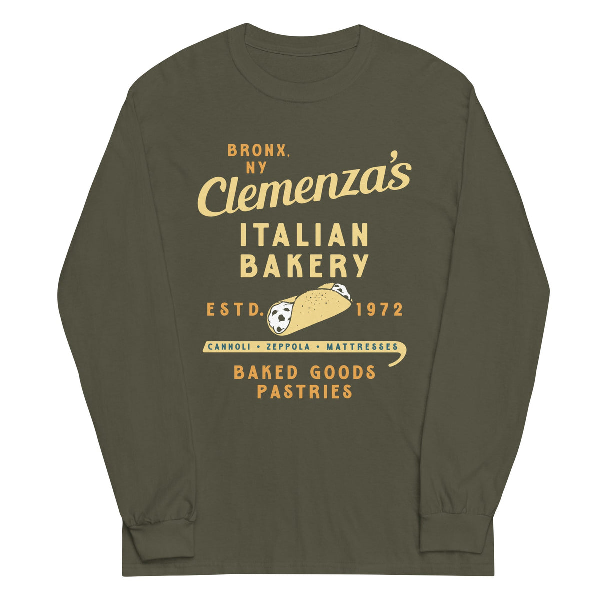Clemenza's Italian Bakery Unisex Long Sleeve Tee product image 5