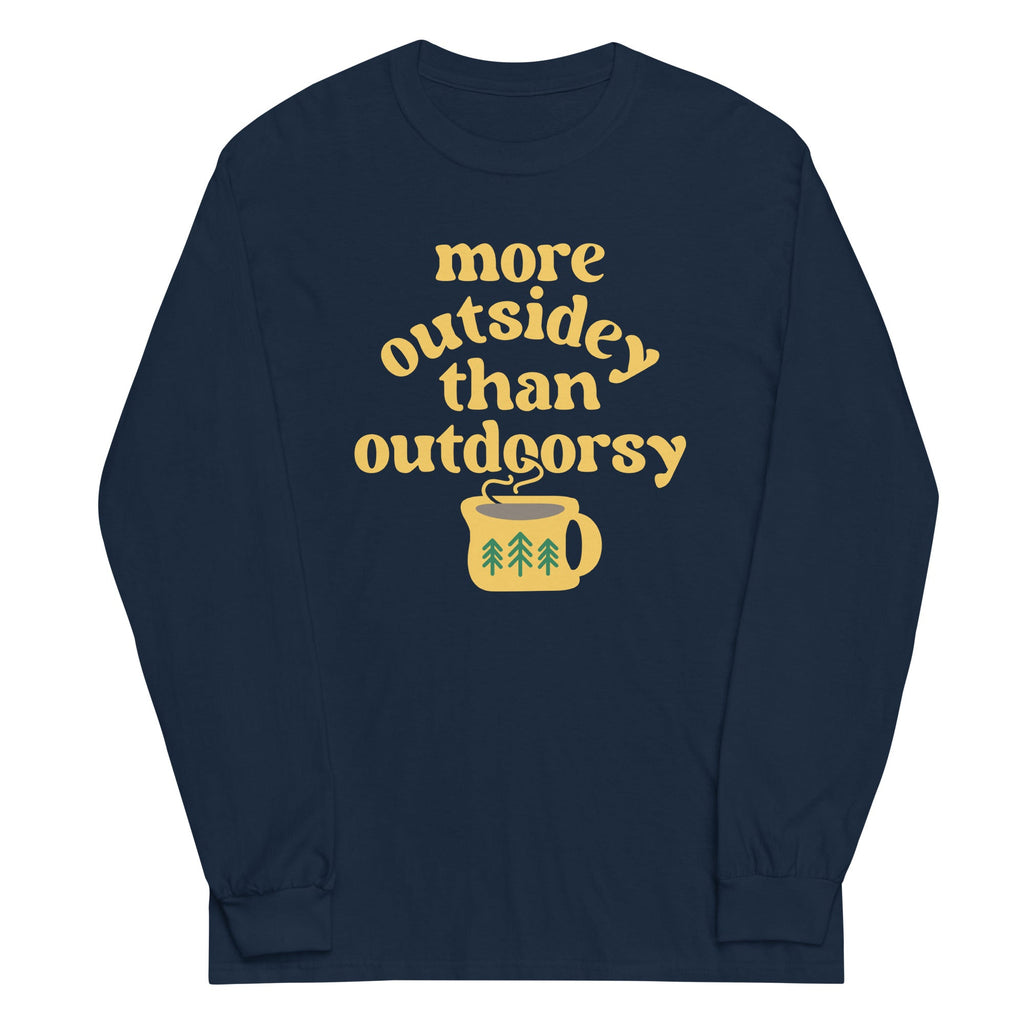 More Outsidey Than Outdoorsy Unisex Long Sleeve Tee product image 4