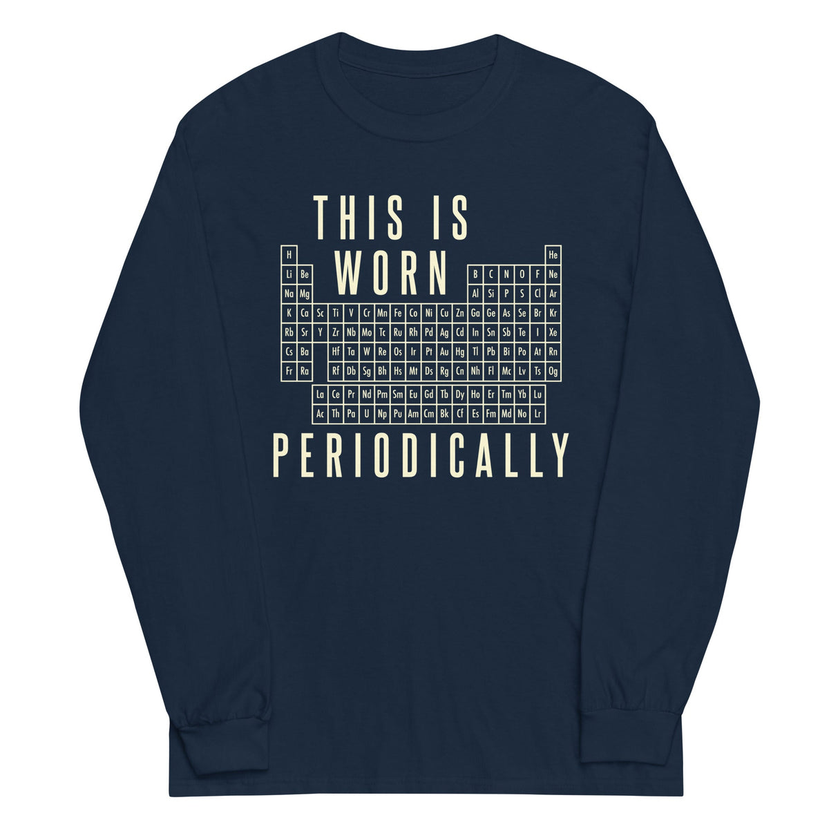 This Is Worn Periodically Unisex Long Sleeve Tee product image 3