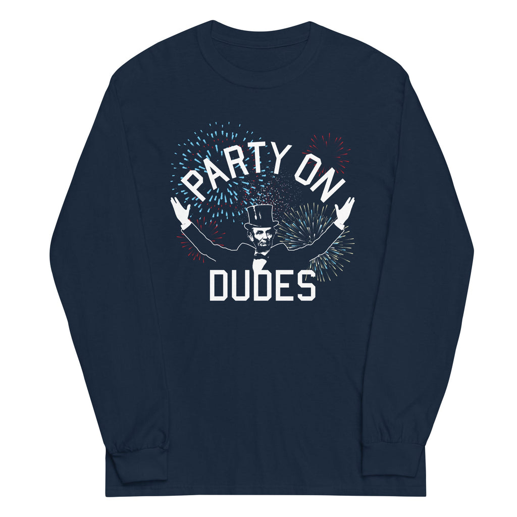Party On Dudes Unisex Long Sleeve Tee product image 2