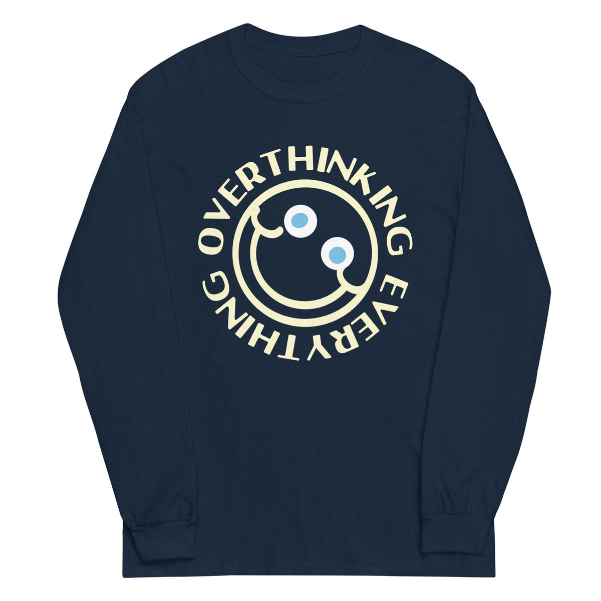 Overthinking Everything Unisex Long Sleeve Tee product image 3