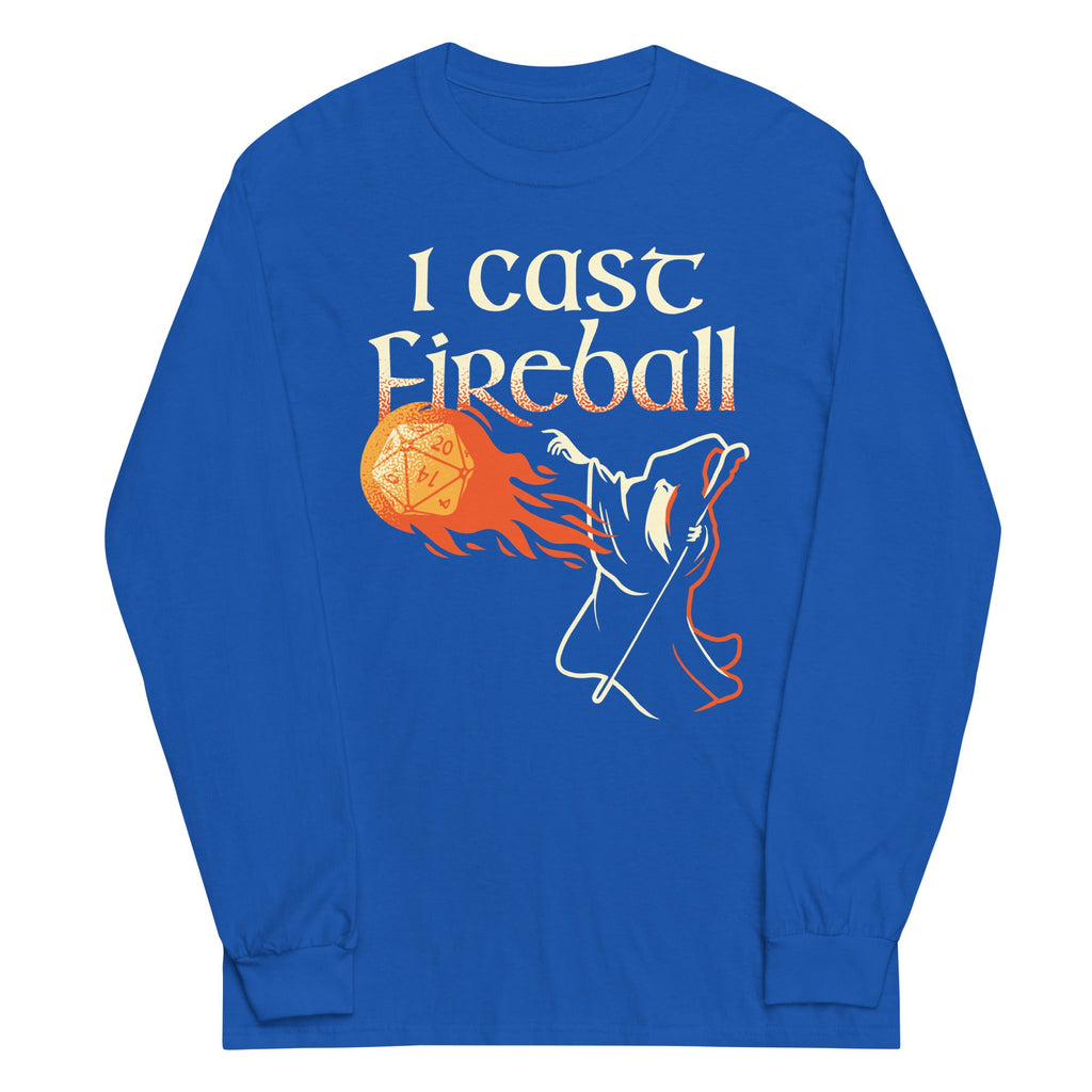 I Cast Fireball Unisex Long Sleeve Tee product image 5