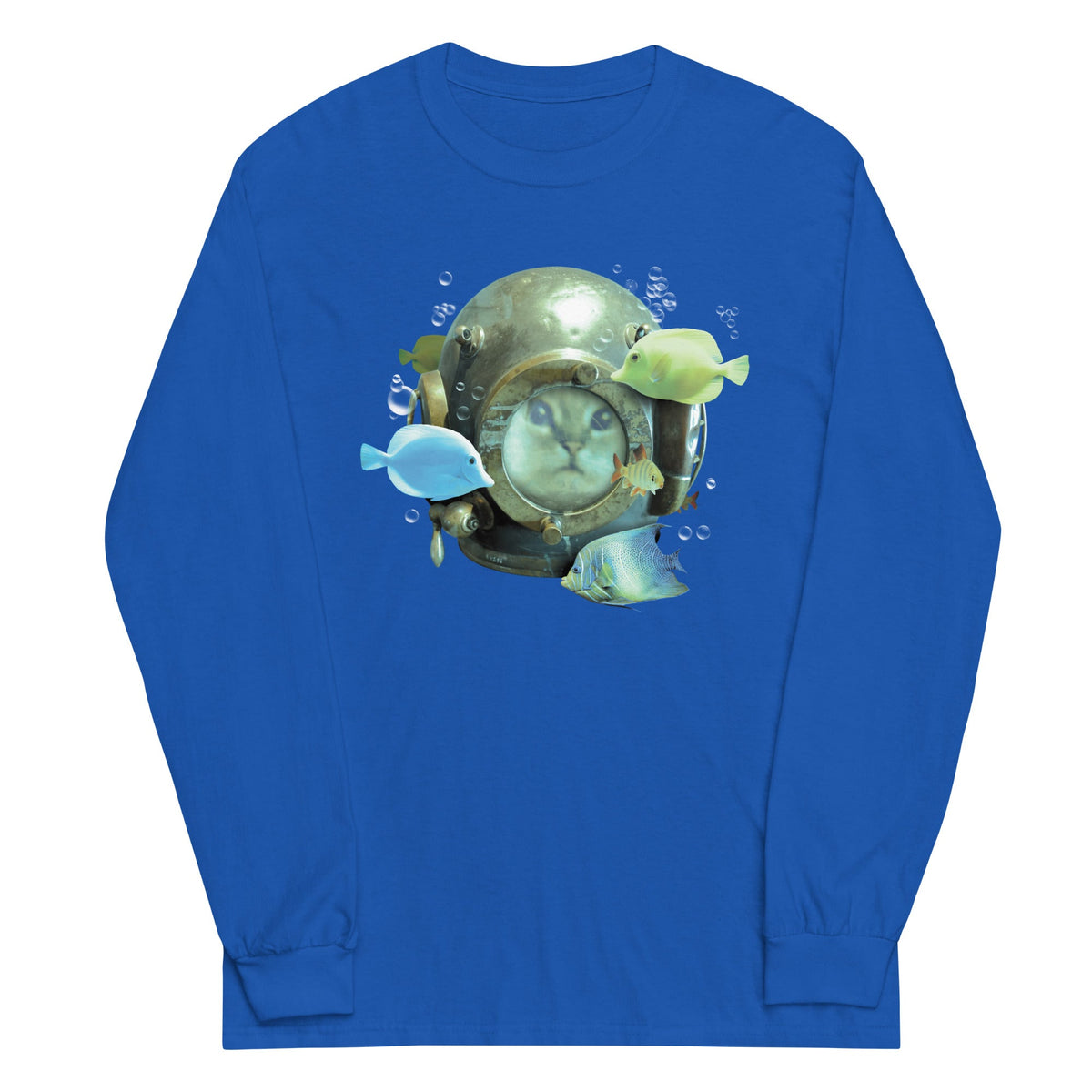 20,000 Purrrs Under The Sea Unisex Long Sleeve Tee product image 4