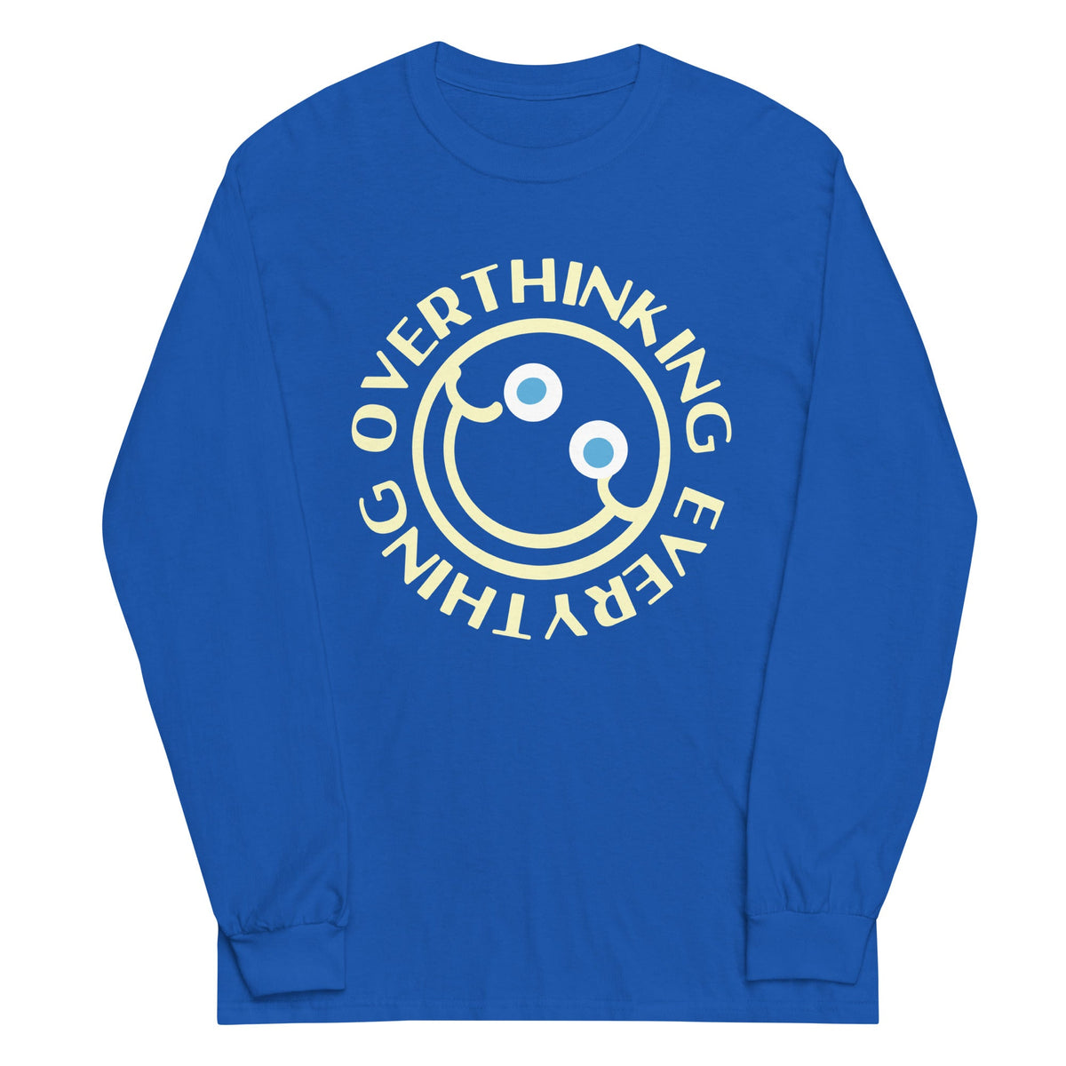 Overthinking Everything Unisex Long Sleeve Tee product image 1