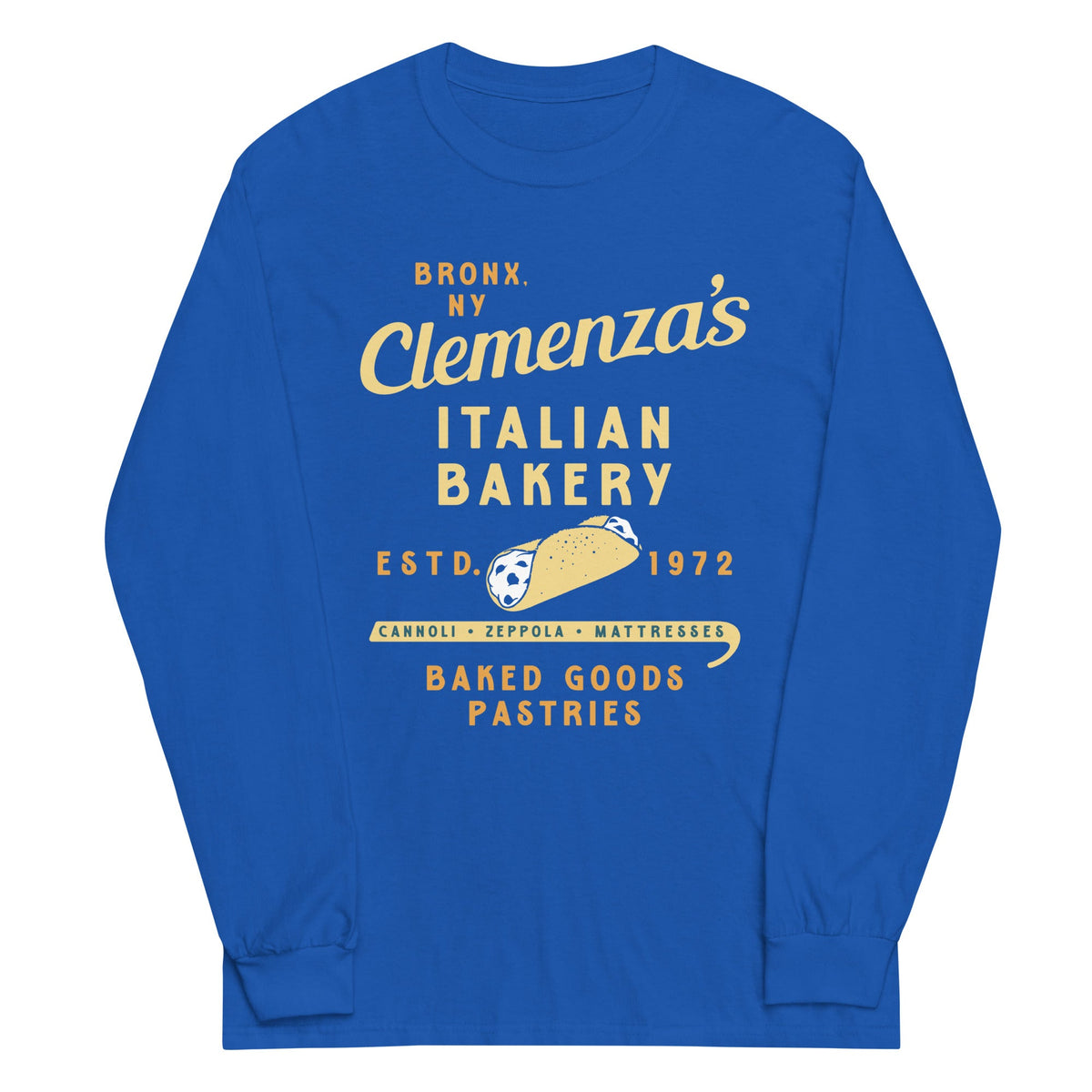 Clemenza's Italian Bakery Unisex Long Sleeve Tee product image 4
