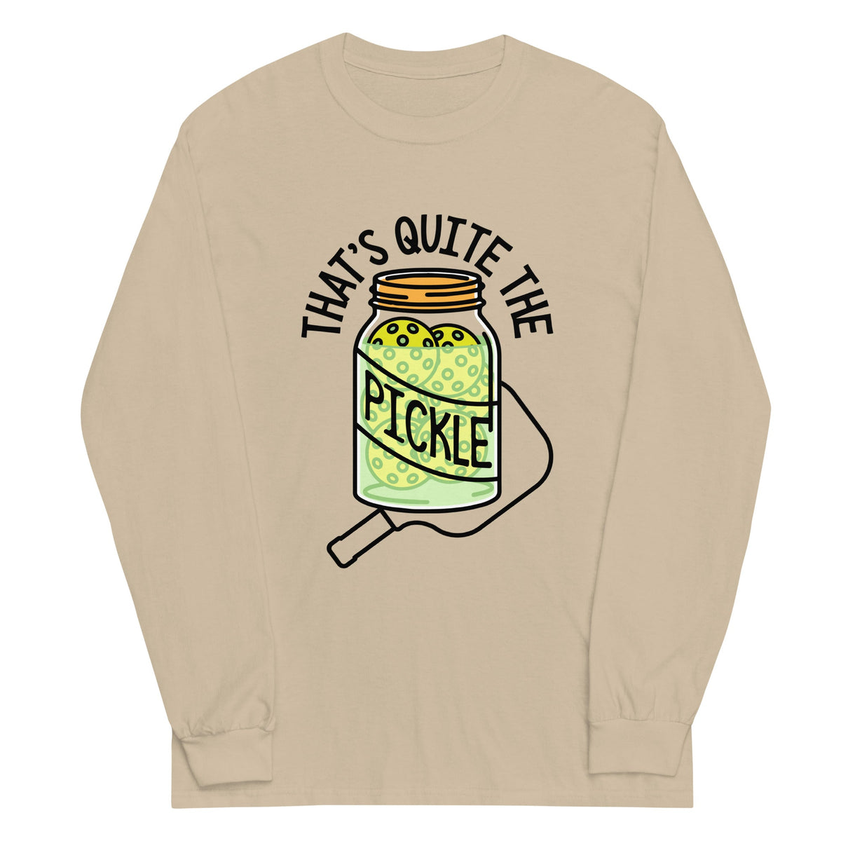 That's Quite The Pickle Unisex Long Sleeve Tee product image 4