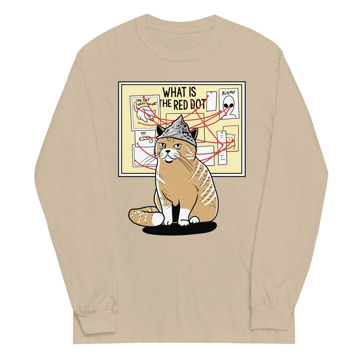 What Is The Red Dot? Unisex Long Sleeve Tee product image 5