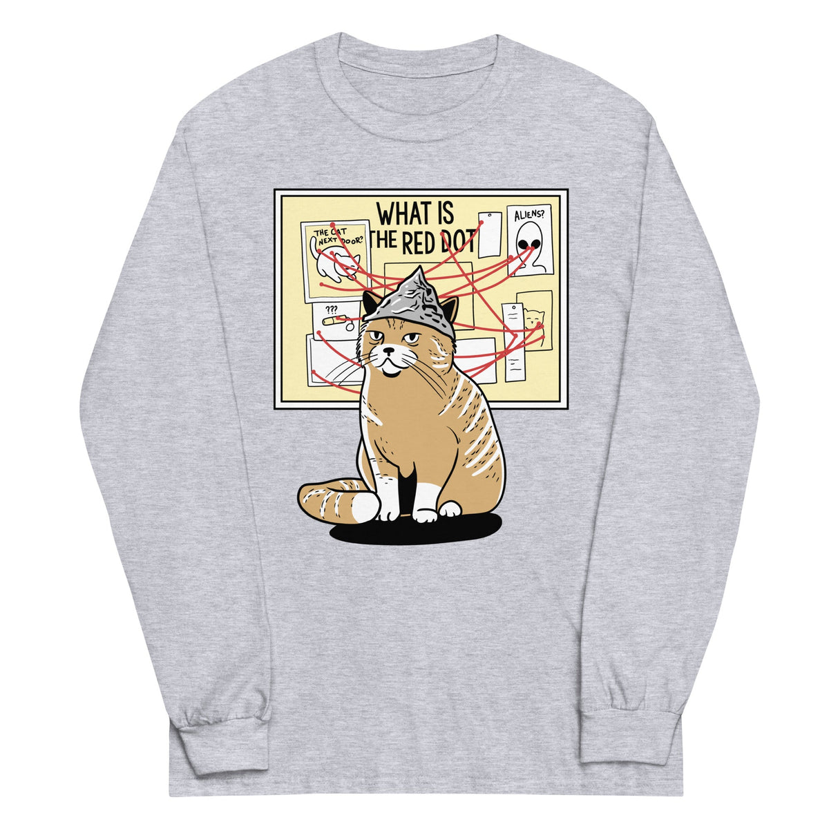 What Is The Red Dot? Unisex Long Sleeve Tee product image 3