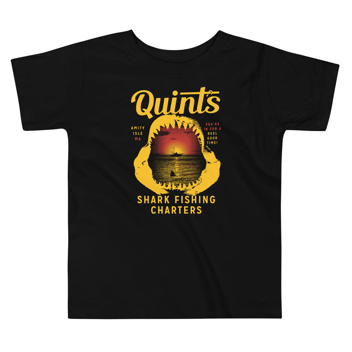 Quint's Shark Fishing Charters Kid's Toddler Tee product image 1