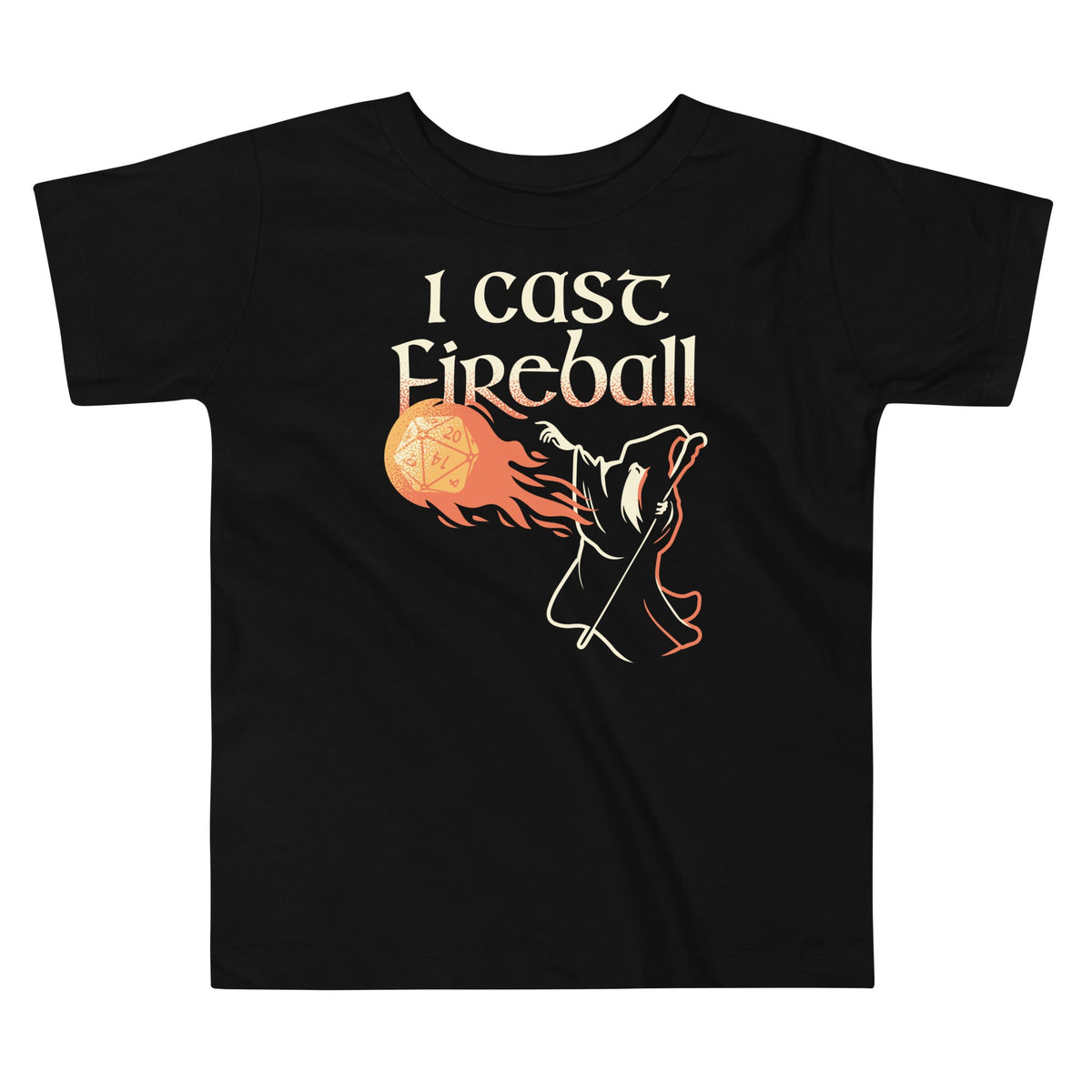 I Cast Fireball Kid's Toddler Tee product image 1