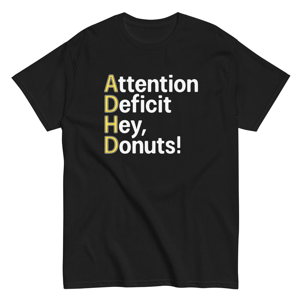 Attention Deficit Hey, Donuts! Men's Classic Tee product image 2
