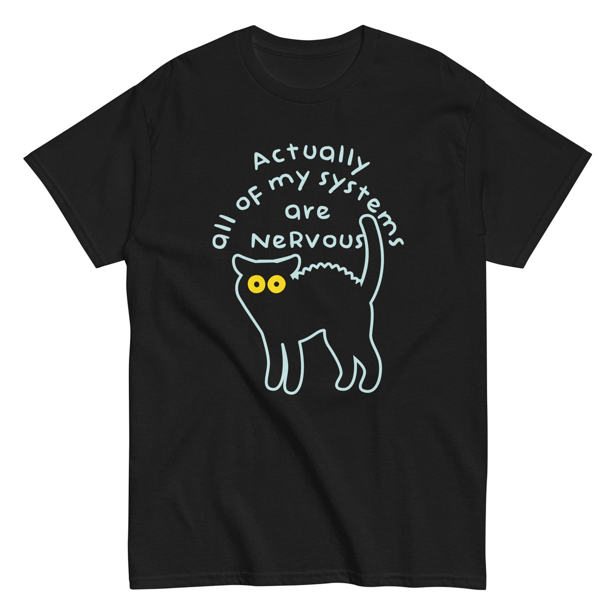 Actually All Of My Systems Are Nervous Men's Classic Tee product image 1