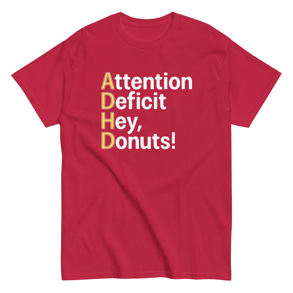 Attention Deficit Hey, Donuts! Men's Classic Tee product image 5