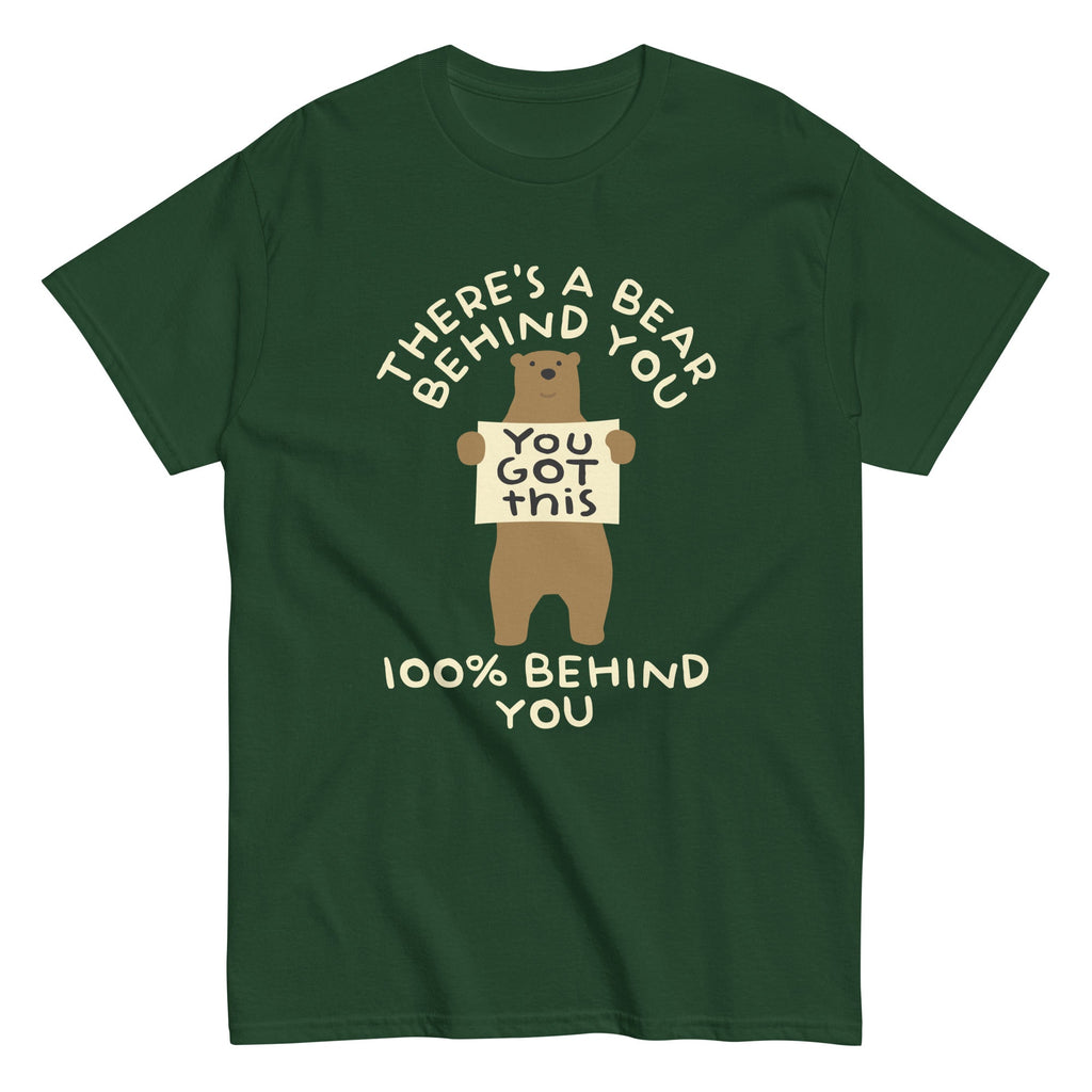 There's A Bear Behind You, 100% Men's Classic Tee product image 3