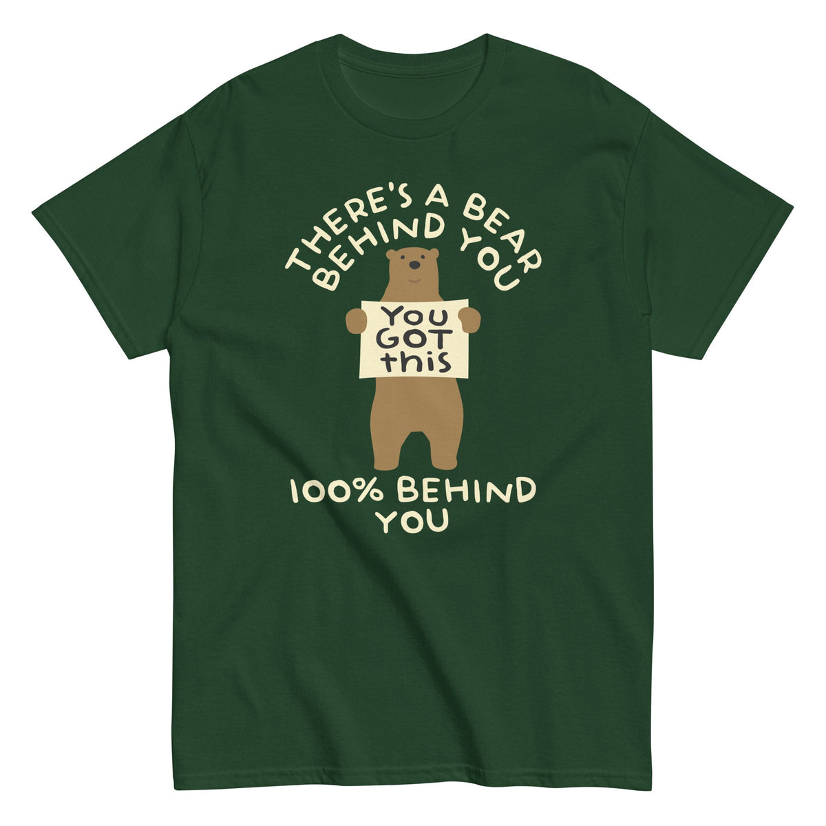 There's A Bear Behind You, 100% Men's Classic Tee product image 14