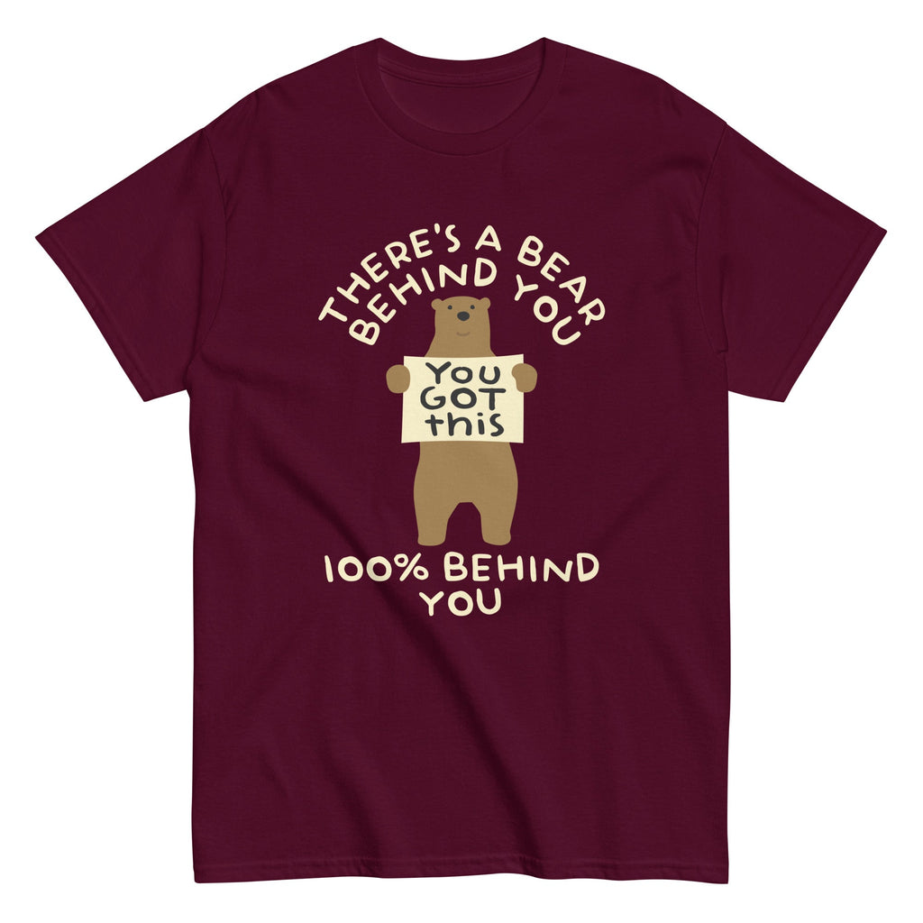 There's A Bear Behind You, 100% Men's Classic Tee product image 1