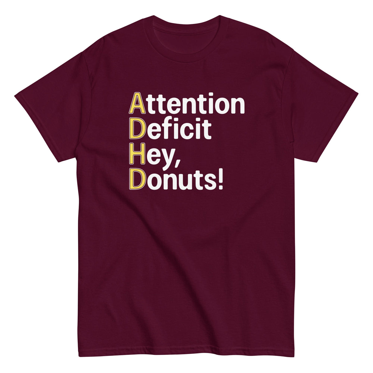 Attention Deficit Hey, Donuts! Men's Classic Tee product image 6