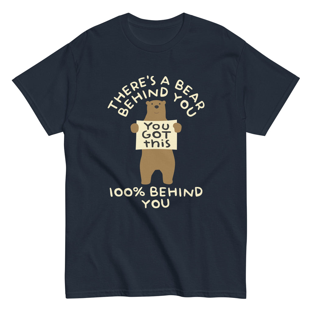 There's A Bear Behind You, 100% Men's Classic Tee product image 2