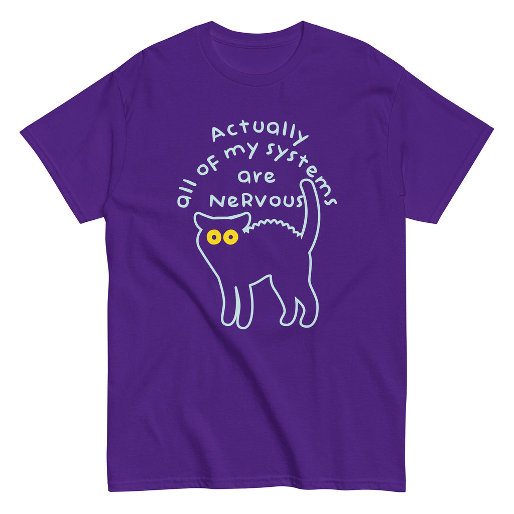 Actually All Of My Systems Are Nervous Men's Classic Tee product image 3