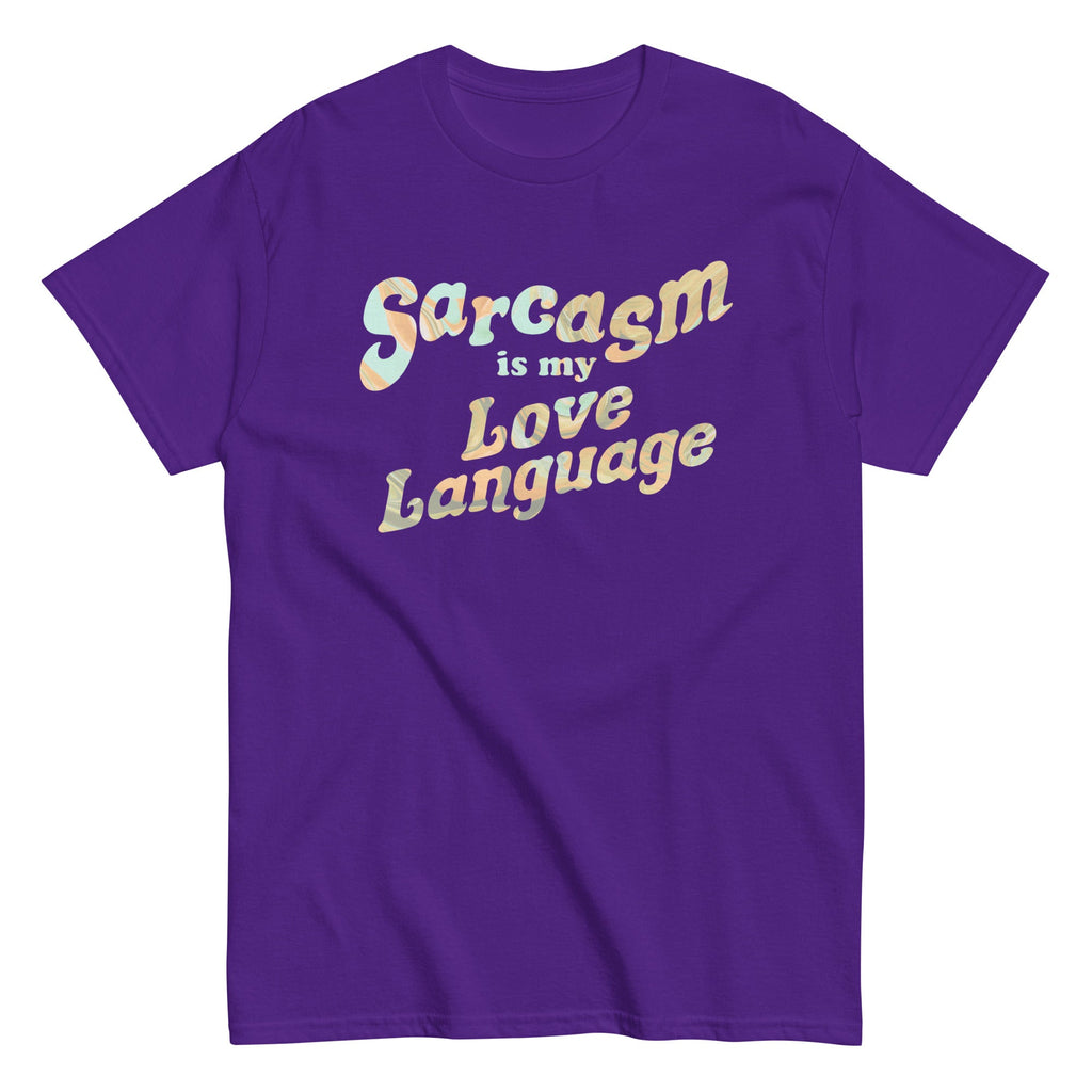 Sarcasm Is My Love Language Men's Classic Tee product image 3