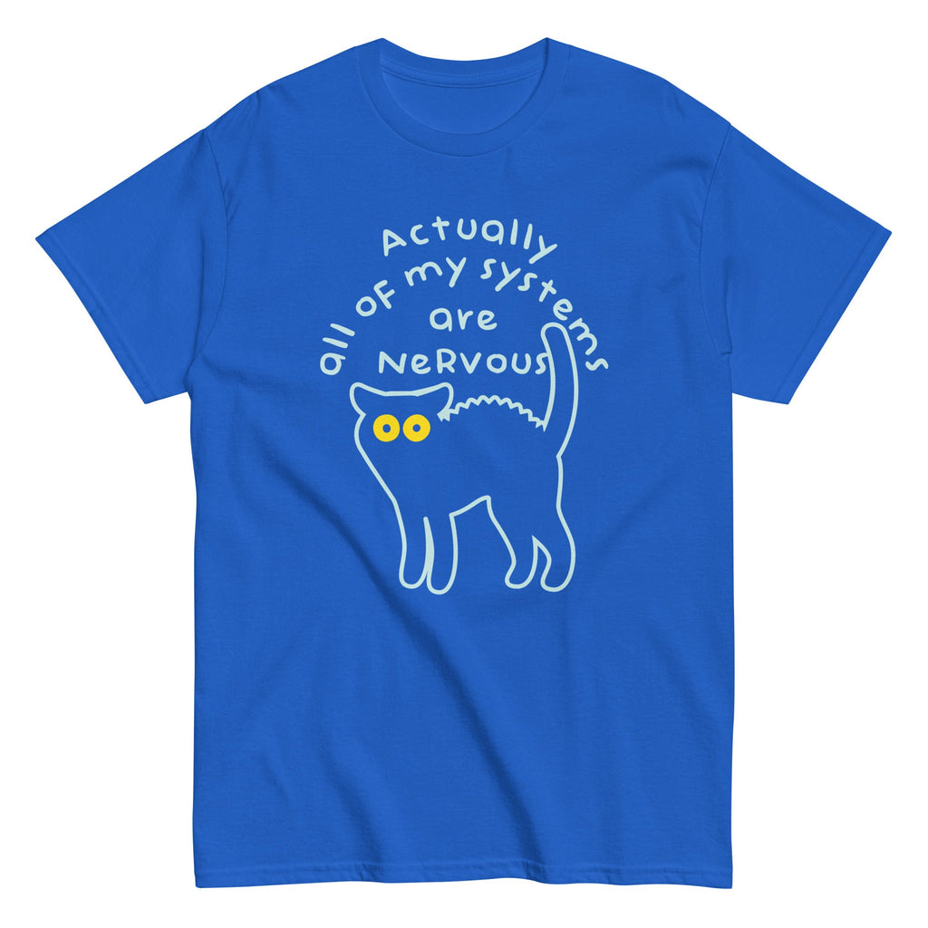 Actually All Of My Systems Are Nervous Men's Classic Tee product image 5