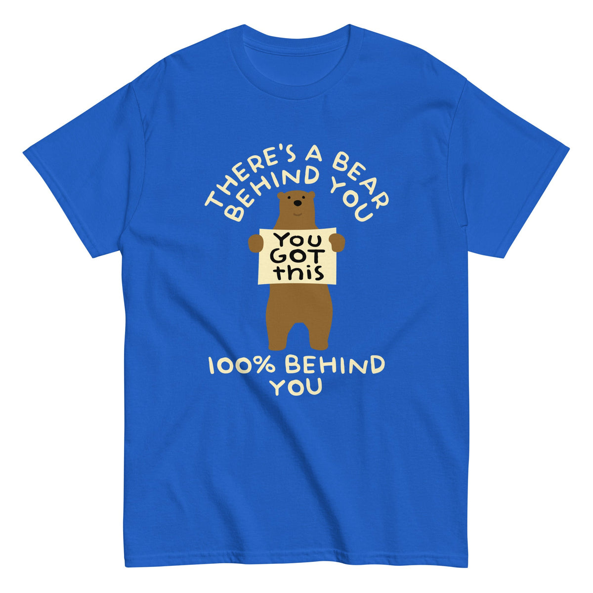 There's A Bear Behind You, 100% Men's Classic Tee product image 4