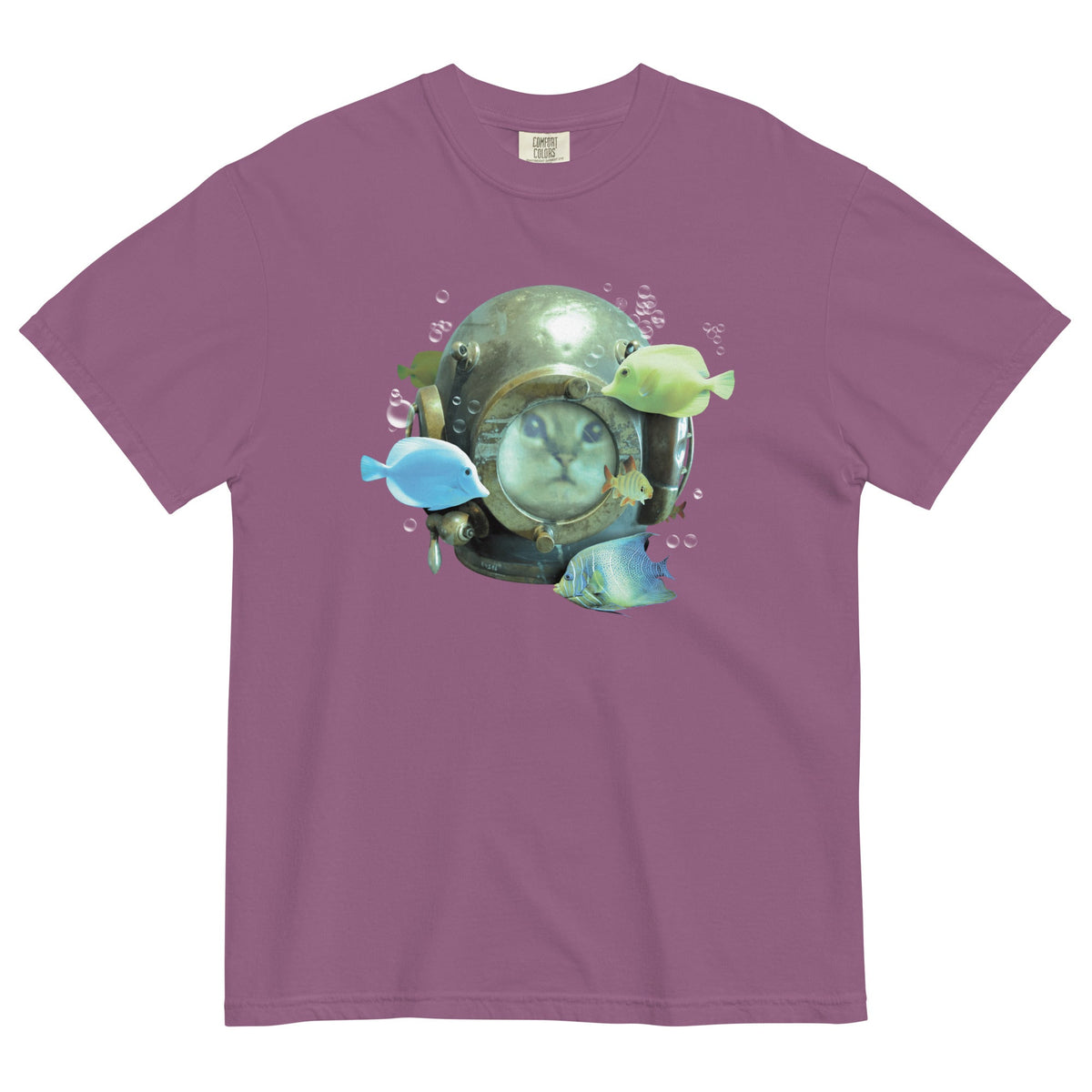 20,000 Purrrs Under The Sea Men's Relaxed Fit Tee product image 4