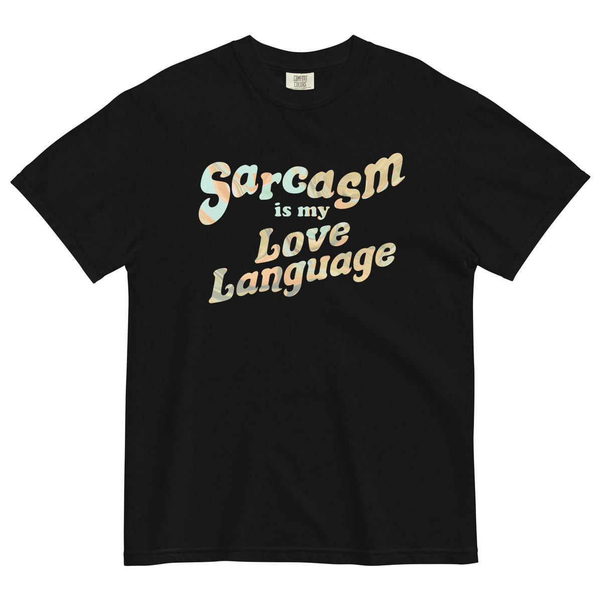 Sarcasm Is My Love Language Men's Relaxed Fit Tee product image 5